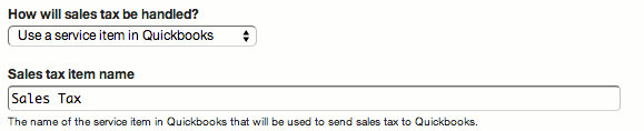 Quickbooks Sales Tax Setting